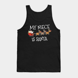 Matching family Christmas outfit Niece Tank Top